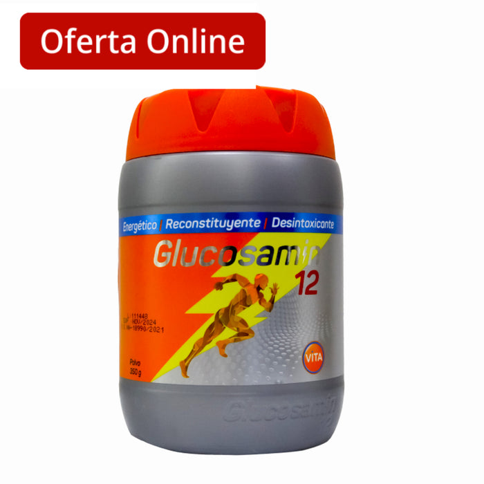 Glucosamin 12 En Polvo X 350G
