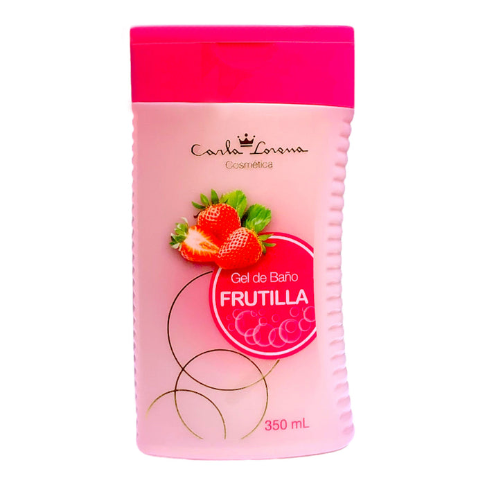 Gel De Baño Carla Lorena Frutilla X 350Ml
