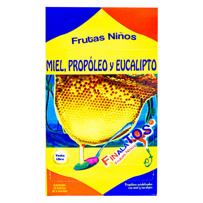 Finalatos Frutas Niños X 6 Pastillas