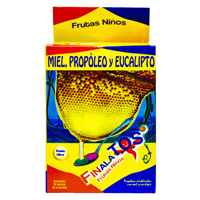 Finalatos Frutas Niños X 6 Pastillas