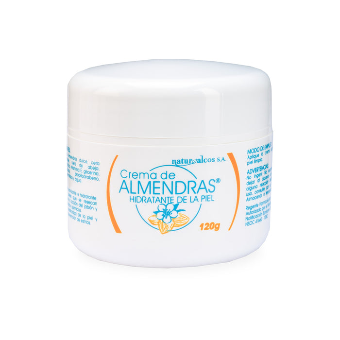 Crema De Almendras Naturalcos Hidratante X 120G