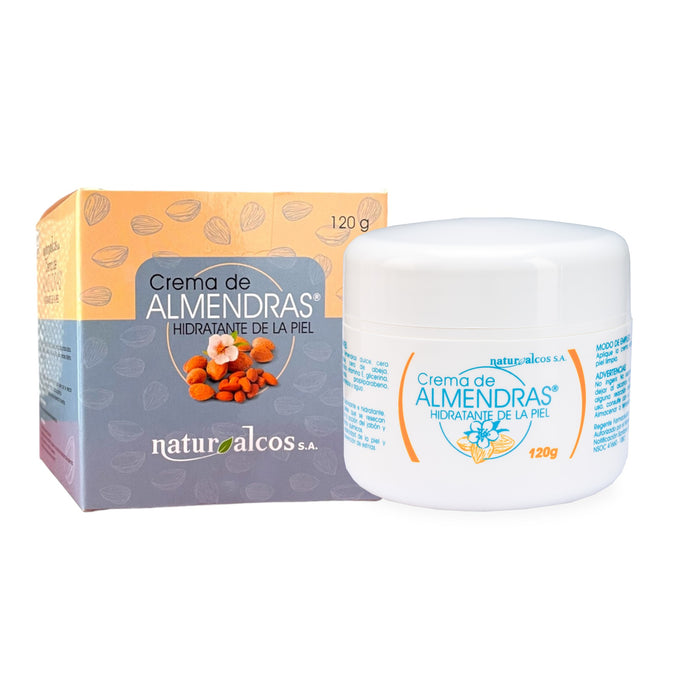 Crema De Almendras Naturalcos Hidratante X 120G