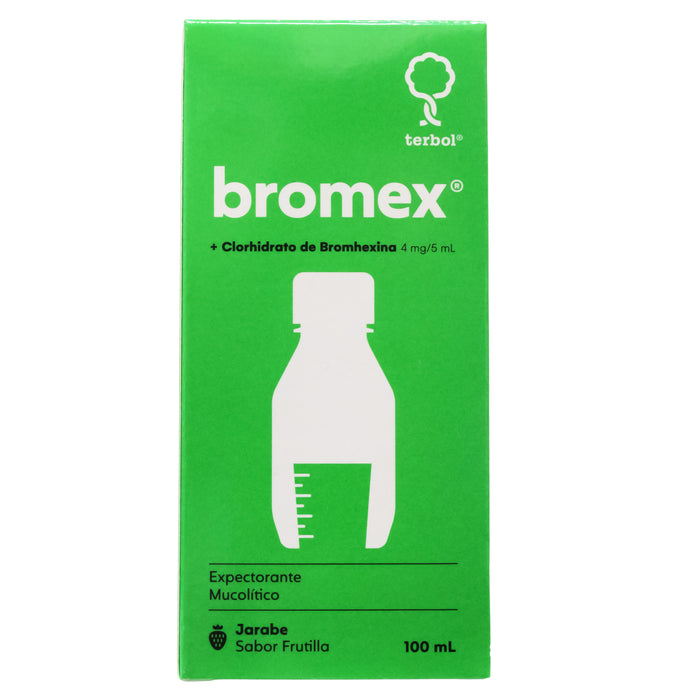 Bromex 4Mg 5Ml Jarabe X 100Ml Bromhexina