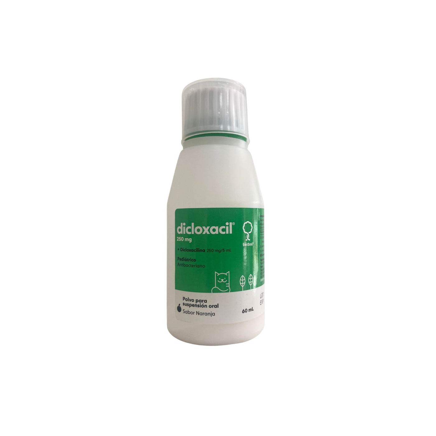 Dicloxacil Dicloxacilina 250Mg / 5Ml Suspensión X 60Ml— Farmacorp