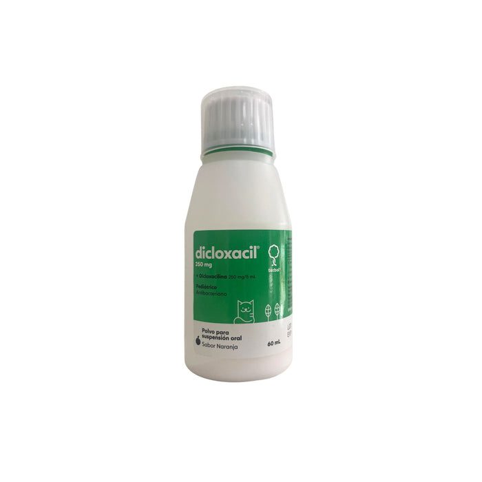 Dicloxacil Dicloxacilina 250Mg / 5Ml Suspensión X 60Ml