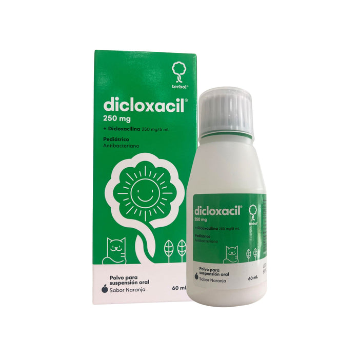 Dicloxacil Dicloxacilina 250Mg / 5Ml Suspensión X 60Ml