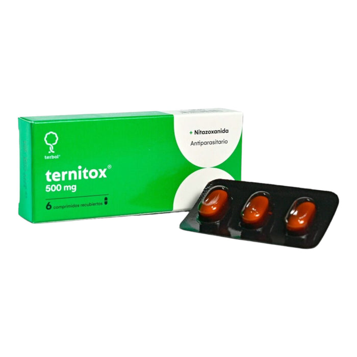 Ternitox Nitazoxanida 500Mg X Tableta
