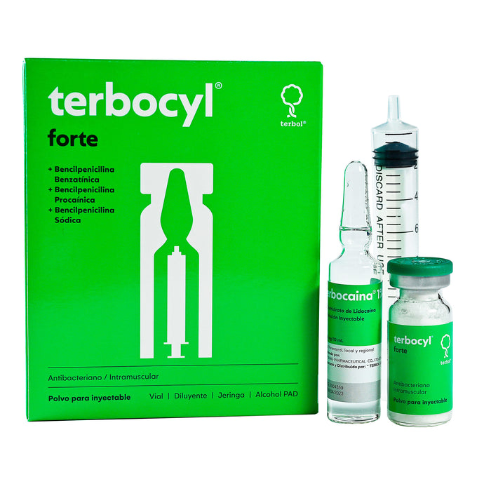 Terbocyl Forte Lidocaina+Jeringa X Ampolla