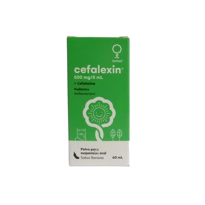 Cefalexin 500Mg 5Ml Cefalexina Suspension X 60Ml