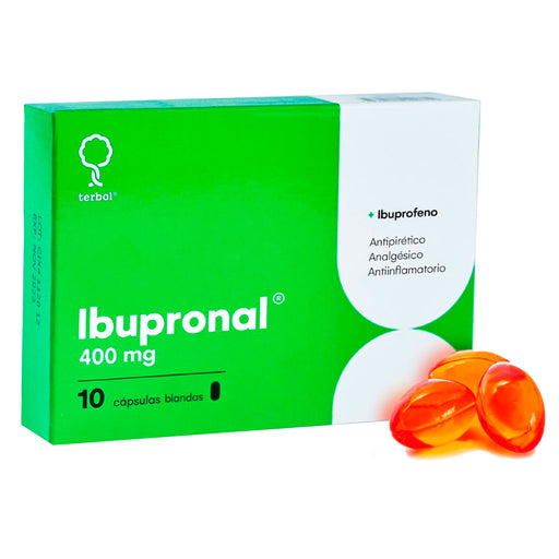 Ibupronal 400Mg X 10 Cap Blandas Ibuprofeno