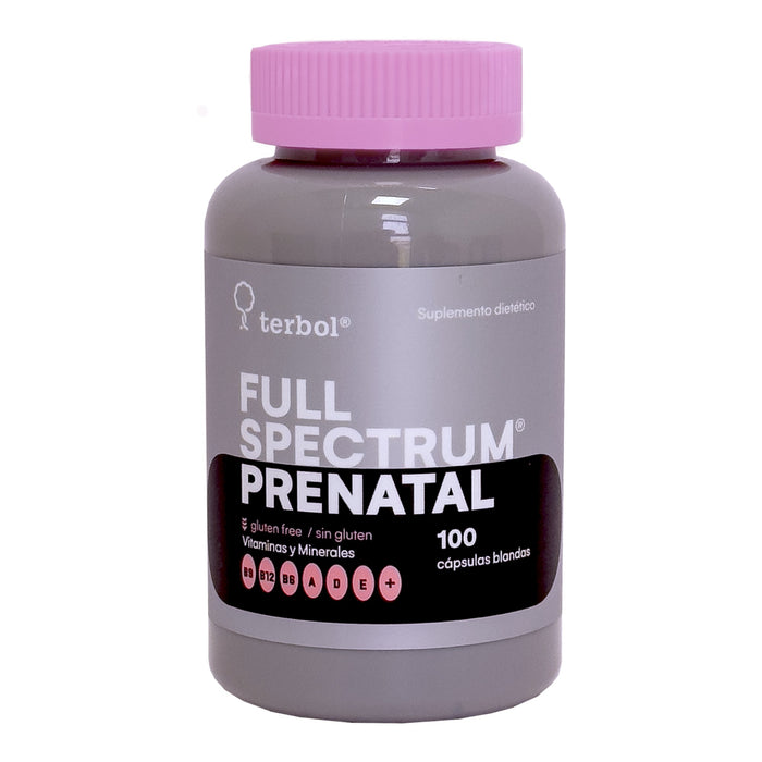 Full Spectrum Prenatal Terbol Frasco X 100 Capsulas Blandas