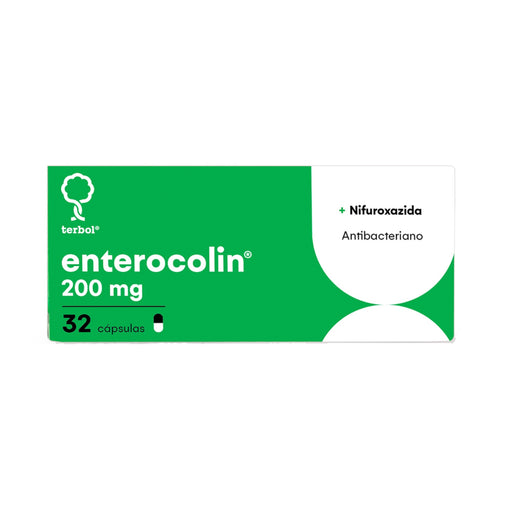 Enterocolin 200 Mg Nifuroxazida X Cápsula