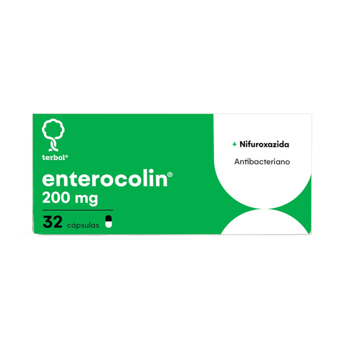 Enterocolin 200Mg Nifuroxazida X 32 Capsulas