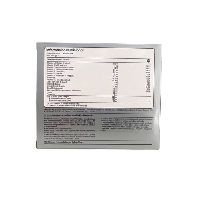 Suplemento Dietético Full Spectrum Vision Terbol X Cápsula Blanda