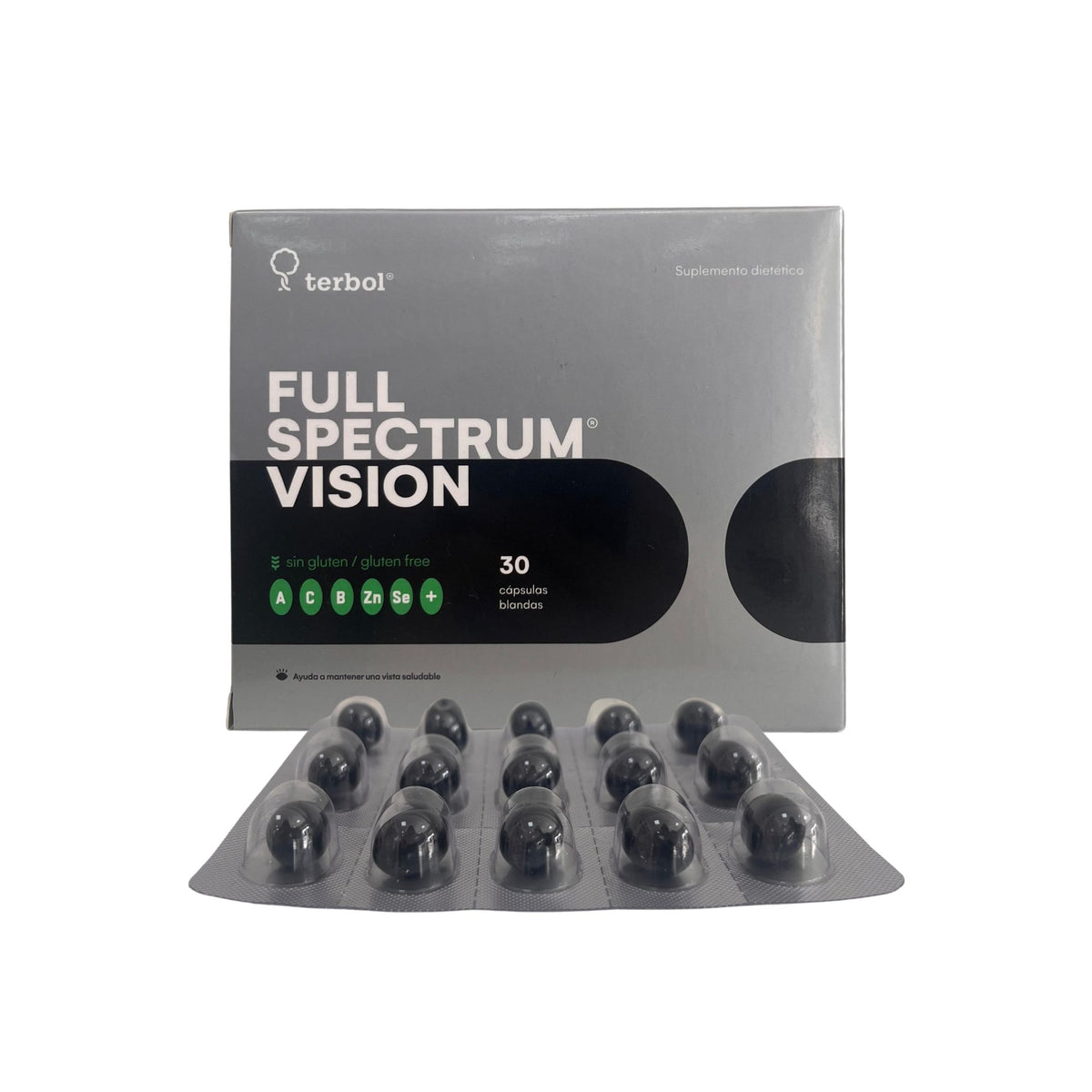 Suplemento Dietético Full Spectrum Vision Terbol X Cápsula Blanda ...