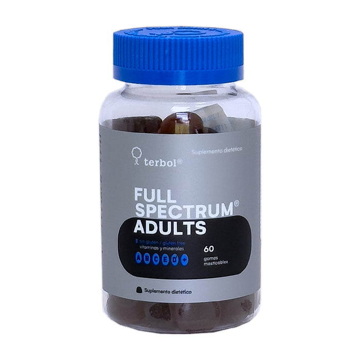 Full Spectrum Adults Terbol Frasco X 60 Gomas Masticables