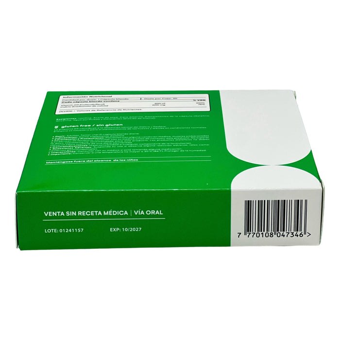 Calcium 600 Plus D Caja X 30 Capsulas Blandas