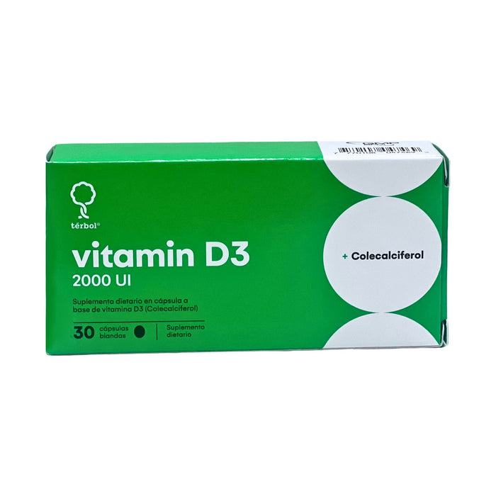 Vitamin D3 2000Ui X Capsula Blanda