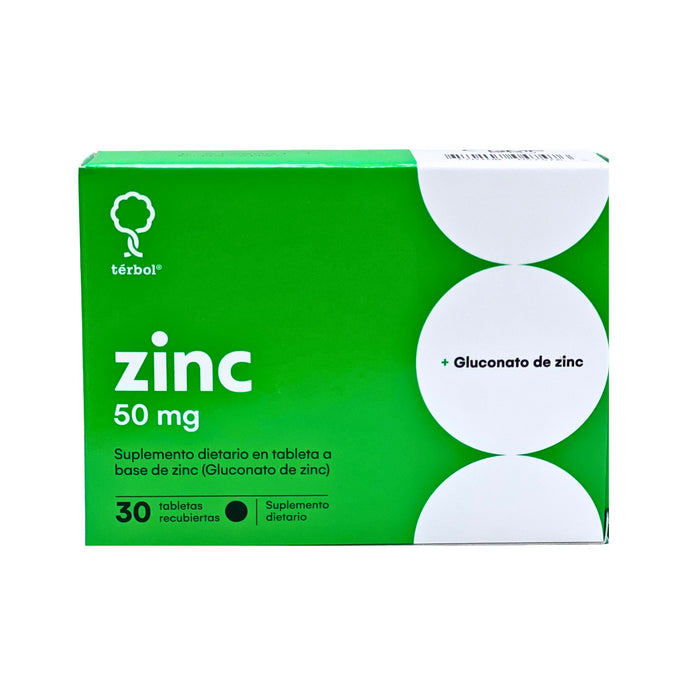 Zinc 50Mg X Tableta Recubierta