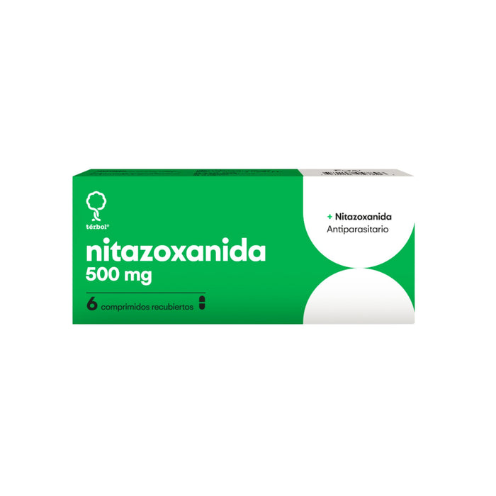 Nitazoxanida 500Mg X Comprimido Recubierto