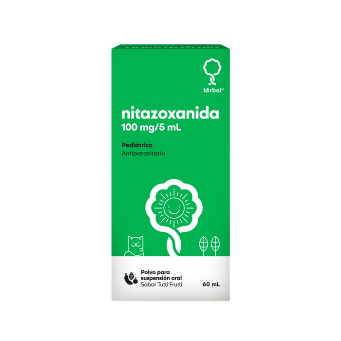 Nitazoxanida 100Mg/5Ml Suspensión Tutti Frutti X 60Ml