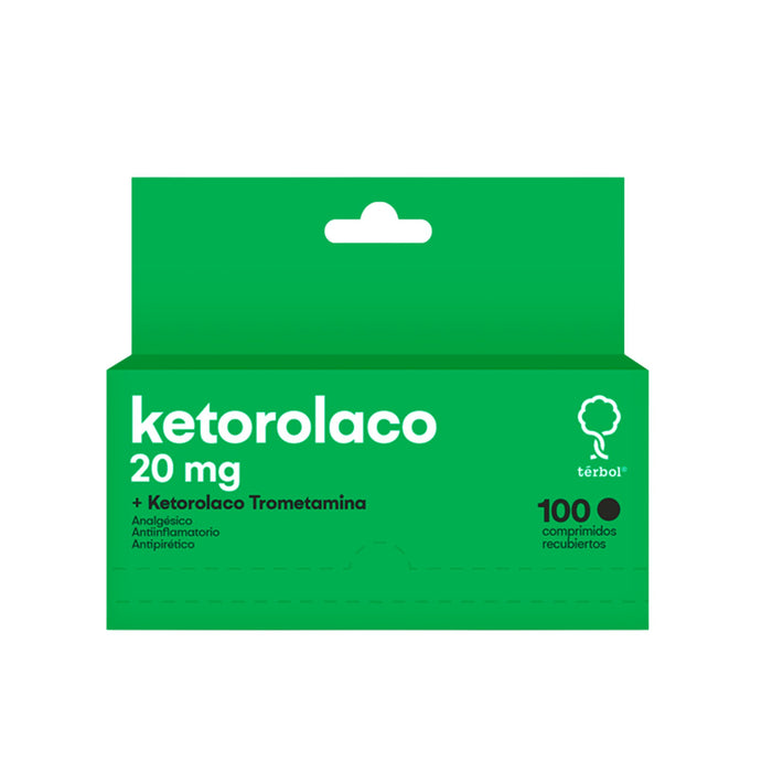 Ketorolaco 20Mg X Comprimido