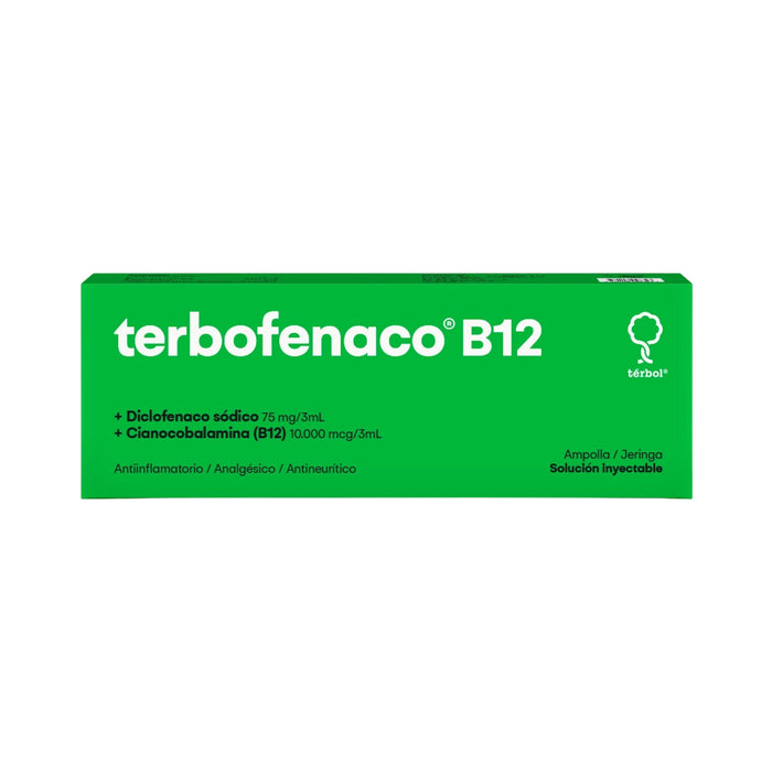 Terbofenaco B12 Im X 1 Amp+Jer Diclof/Vit B12