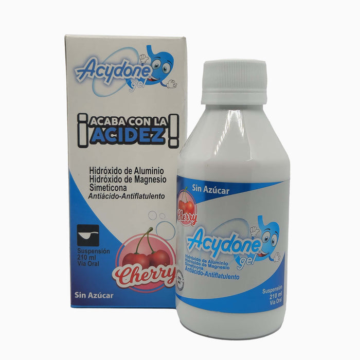Acydone Gel Susp X 210Ml Cherry