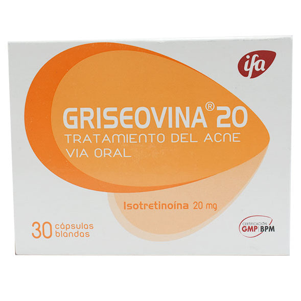 Hyndriax 20Mg Blandas Isotretinoina X 30 Capsula— Farmacorp