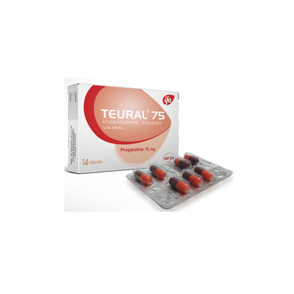 Teural Pregabalina 75Mg X Capsula