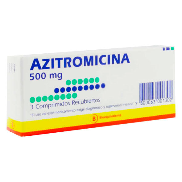 Azitromicina 500Mg X Tableta