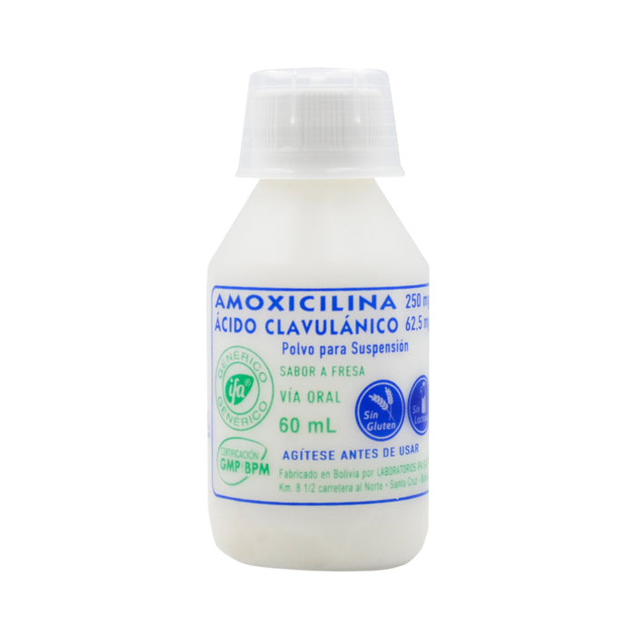 Amoxicilina/Clavulani 250/62.5Mg Susp X 60Ml (Ifa)