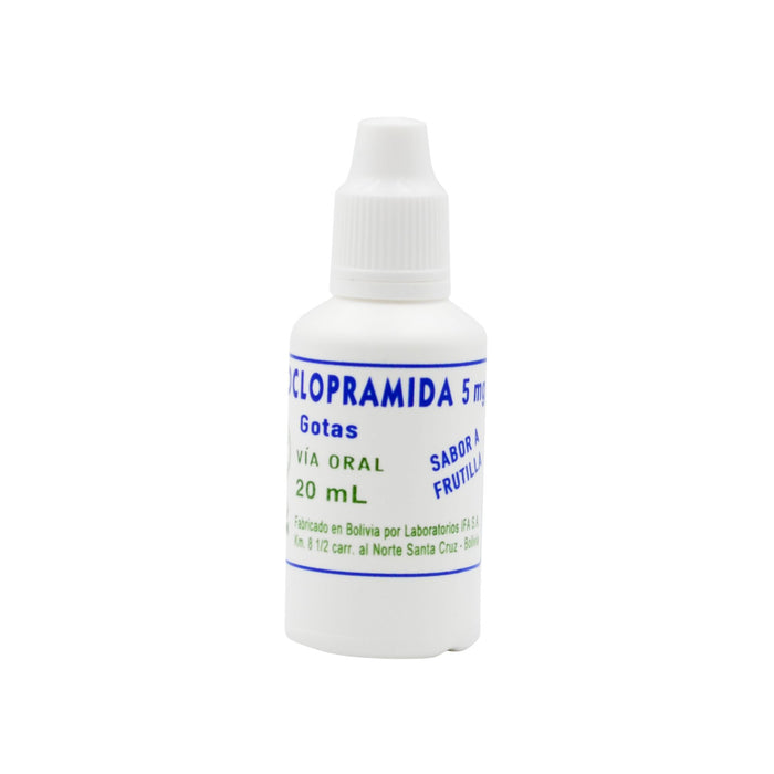 Metoclopramida 5Mg Gotas X 20Ml S/Frutilla (Ifa)