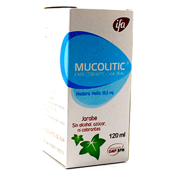 Mucolitic Jarabe X 120Ml Hedera Helix