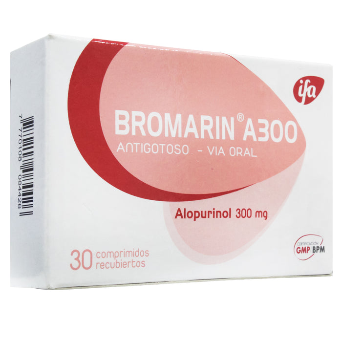 Bromarin A 300Mg Alopurinol X Tableta