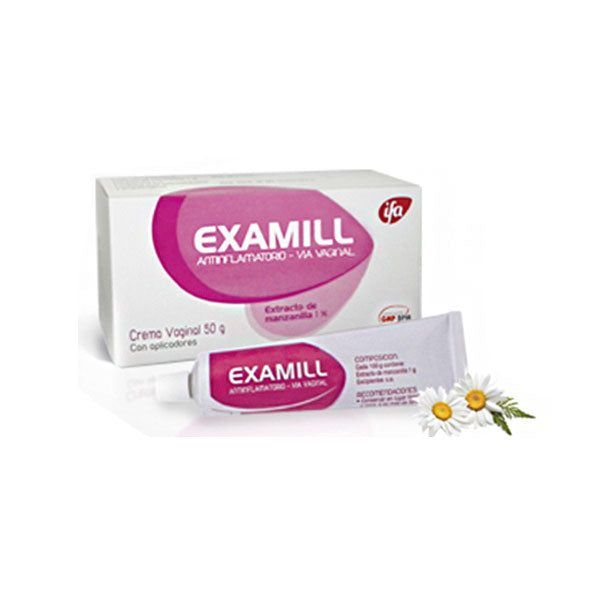 Examill Extracto De Manzanilla 0.01 Crema Vaginal X 50G