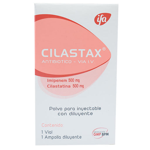 Cilastax Imipenem500mg Y Cilastatina 500Mg X Ampolla