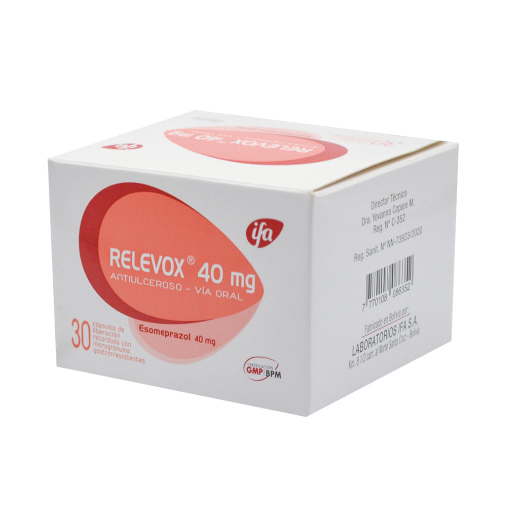 Pamezone 40Mg Esomeprazol X Capsula— Farmacorp