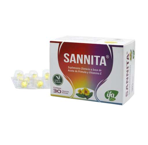 Sannita Suplemento Dietario X 30 Capsulas Blandas
