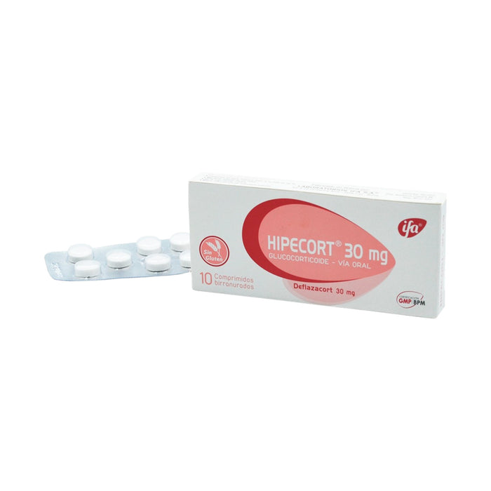 Hipecort 30Mg Deflazacort X Comprimido