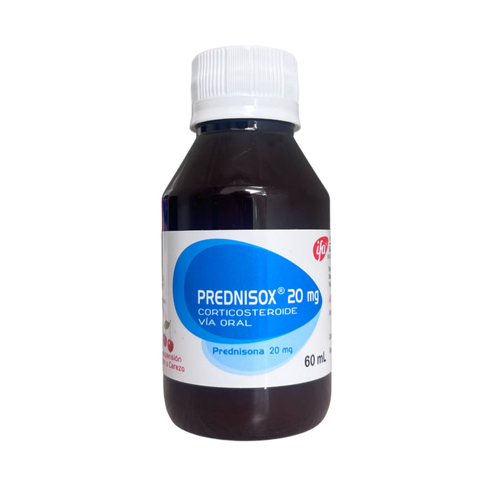 Prednisox 20Mg / 5Ml Prednisona Suspensión X 60Ml