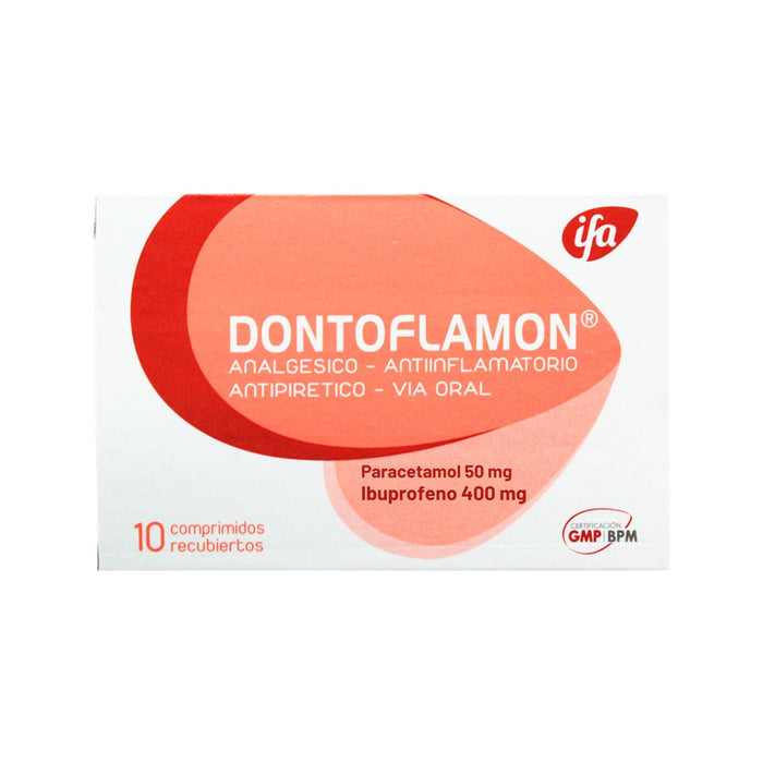 Dontoflamon Nf Ibuprofeno / Paracetamol X Comprimido