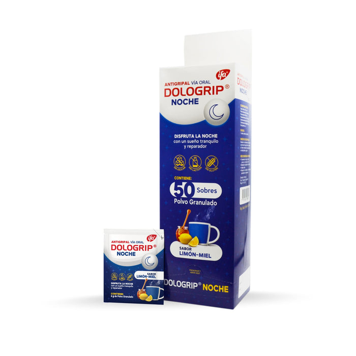 Dologrip Noche X 50 Sobres S/Limon Miel