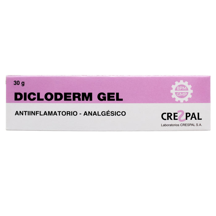 Dicloderm Diclofenaco Sodico 0.01 Gel X 40Gr