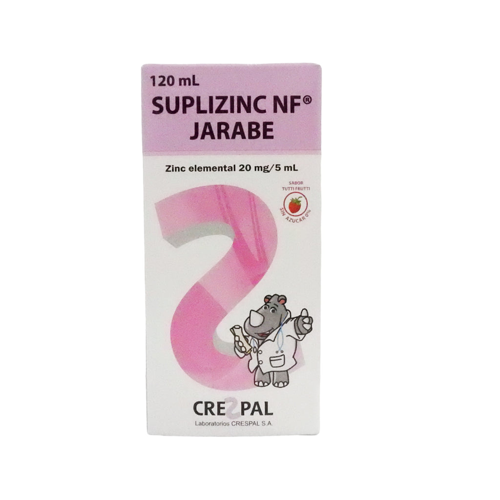 Fortzink 20Mg 5Ml Jbe X 120Ml Zinc— Farmacorp