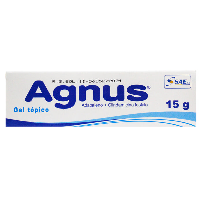Agnus Gel Adapaleno 0.001 Y Clindamicina Clorhidrato 0.01 X 15Gr