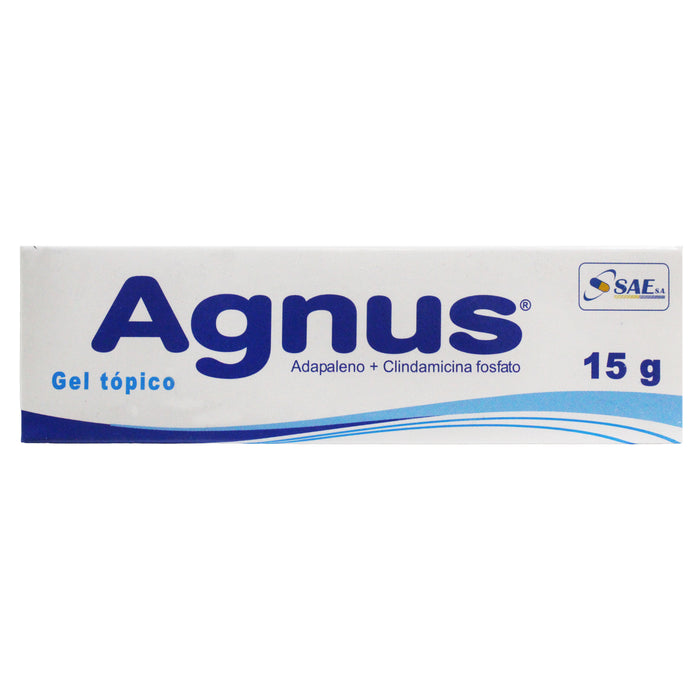 Agnus Gel Adapaleno 0.001 Y Clindamicina Clorhidrato 0.01 X 15G