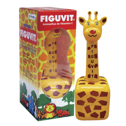 Figuvit Masticable Jirafa Vitamina C 50 Comprimidos X 100Mg