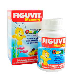 Figuvit Memory Reforzado Con Omega 3 X 30 Cápsulas