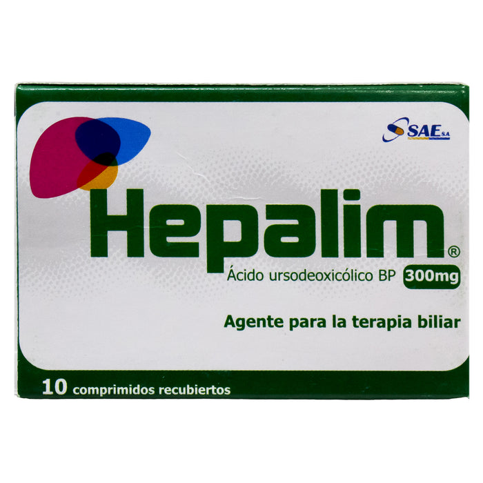 Hepalim Acido Ursodeoxicolico 300Mg X Tableta